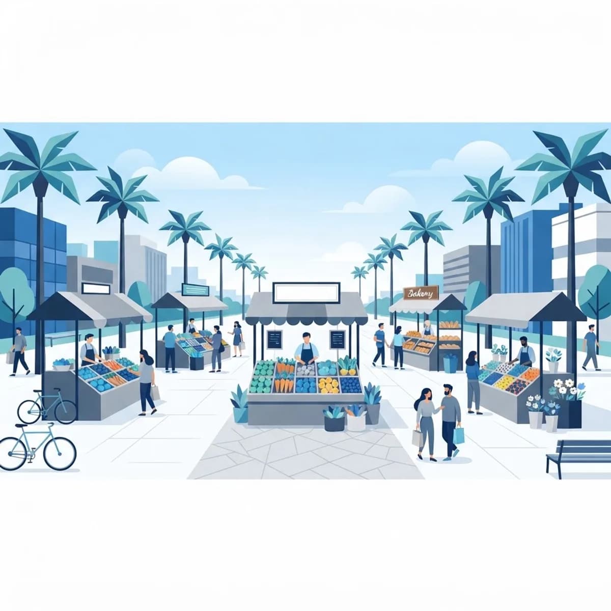 Beverly Hills Farmers Market in Beverly Hills, CA