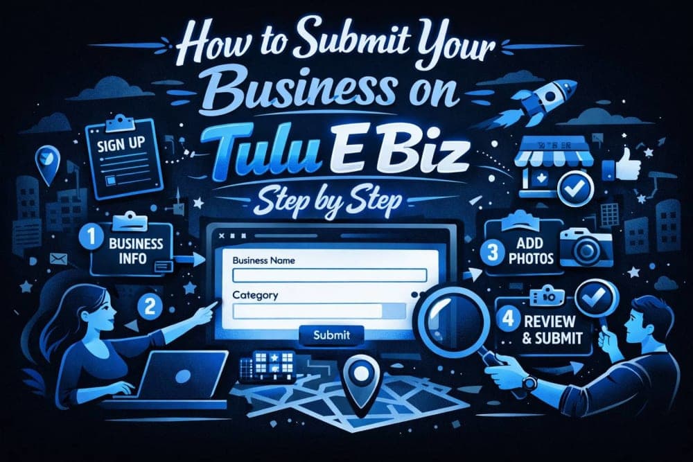 How to Submit Your Business on Tulu E Biz Step by Step