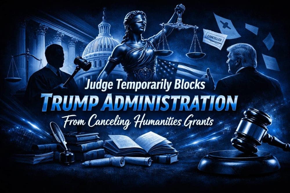 Judge Temporarily Blocks Trump Administration From Canceling Humanities Grants