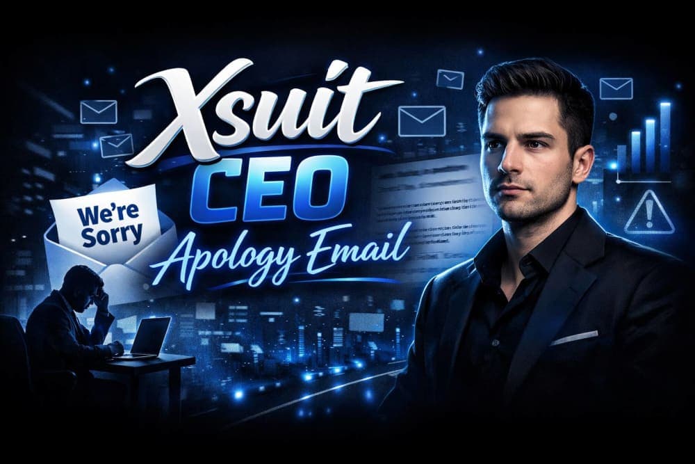 Xsuit CEO Apology Email