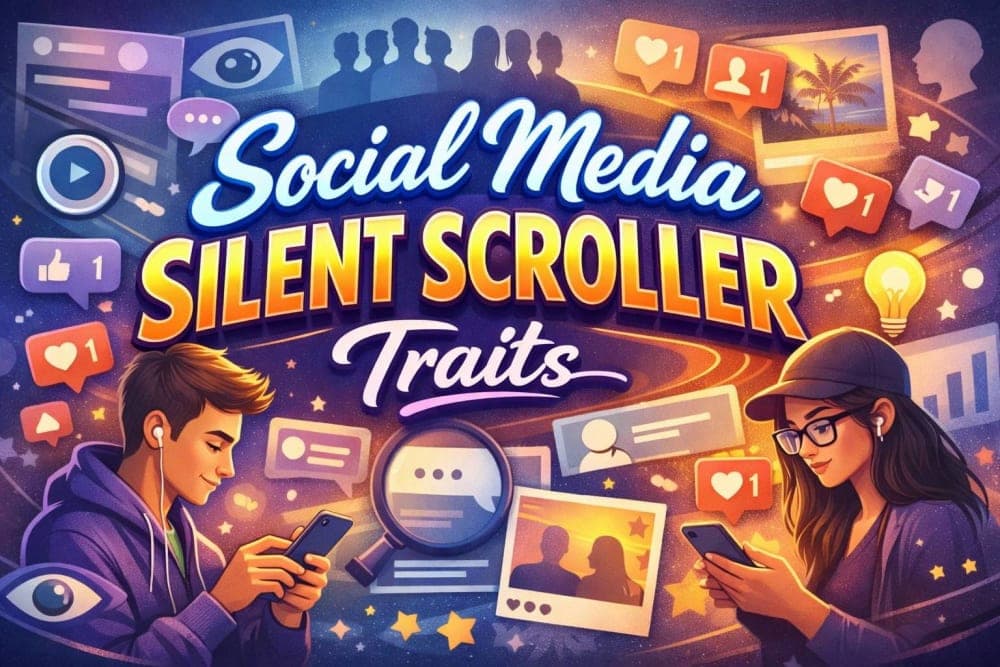 Social Media Silent Scroller Traits