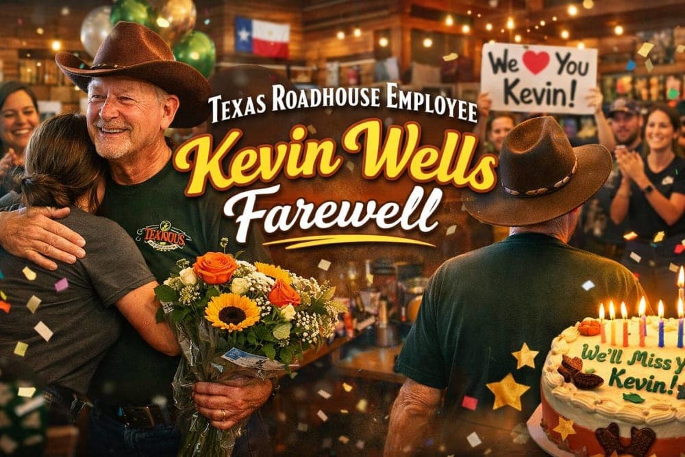 Texas Roadhouse Employee Kevin Wells Farewell