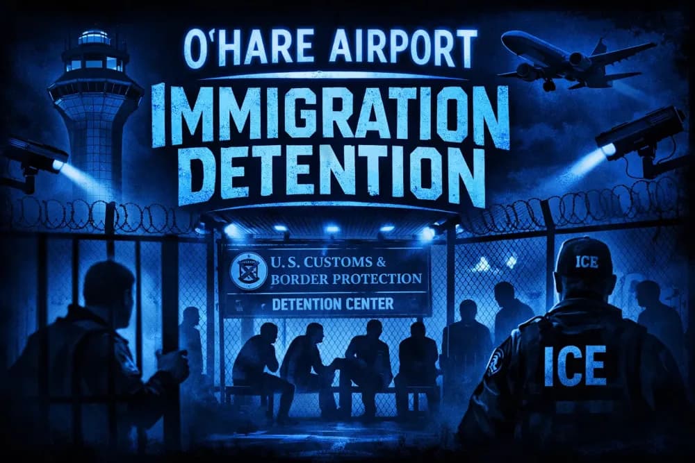 O Hare Airport Immigration Detention