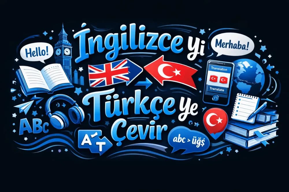 Ingilizce Yi Türkçe Ye Çevir