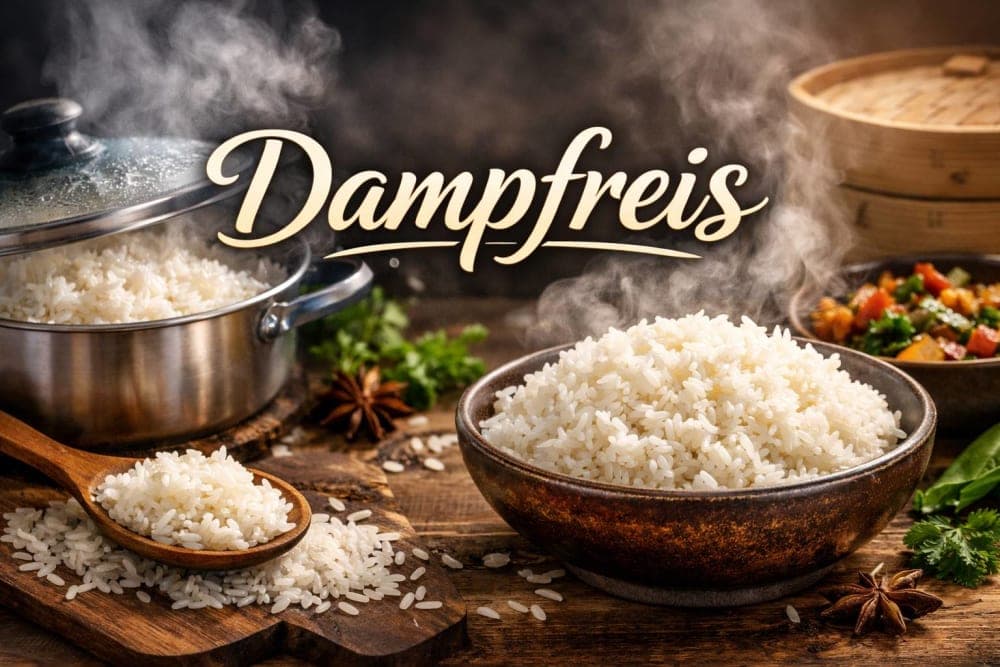 Dampfreis: Meaning, Cooking Method, and When to Use It