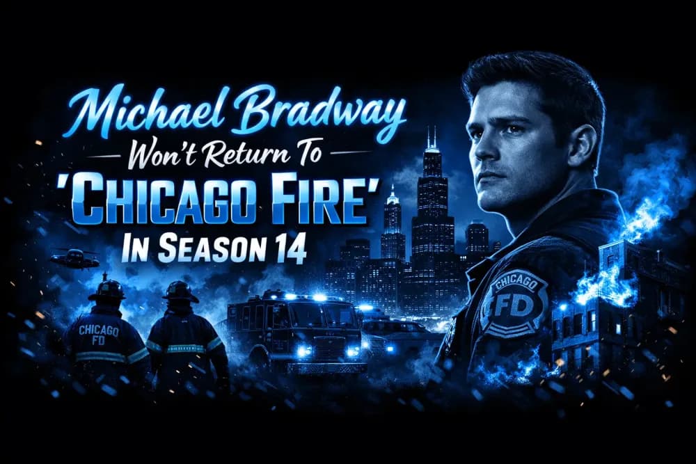 Michael Bradway Won't Return To 'Chicago Fire' In Season 14