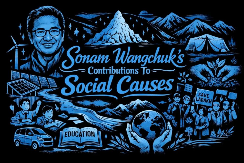 Sonam Wangchuk's Contributions To Social Causes