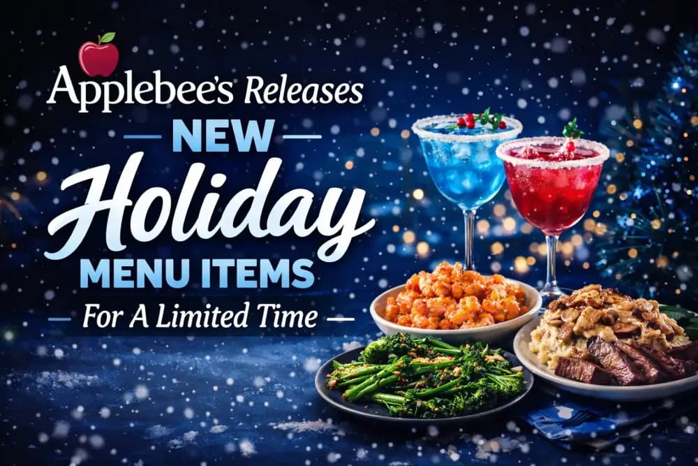 Applebee's Releases New Holiday Menu Items For A Limited Time