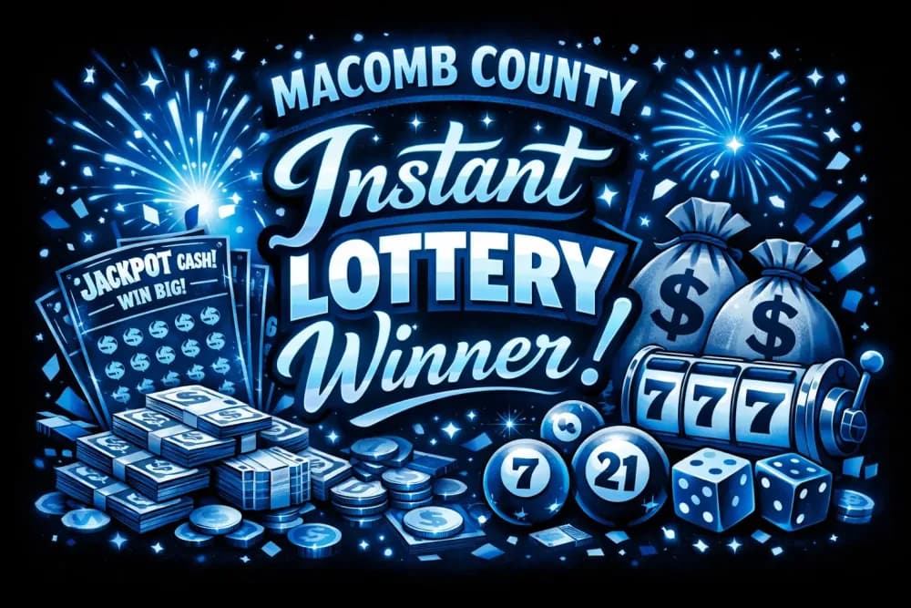 Macomb County Instant Lottery Winner