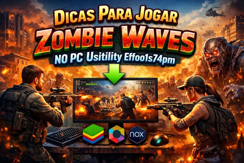 Dicas Para Jogar Zombie Waves No PC Usitility Effoo1s74pm