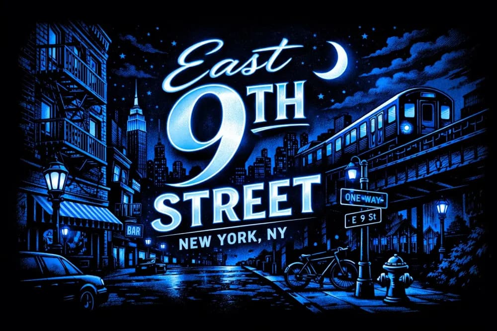 East 9th Street New York Ny