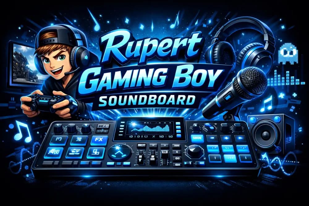 Rupert Gaming Boy Soundboard