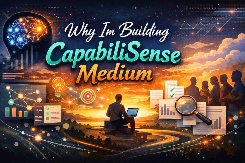 Why Im Building Capabilisense Medium: Understanding Its Purpose and Goals